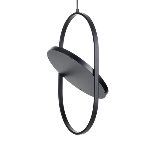 Lampa wisząca LED ELIPSE M czarna 45 cm nowoczesna do salonu i nad stół Step into Design