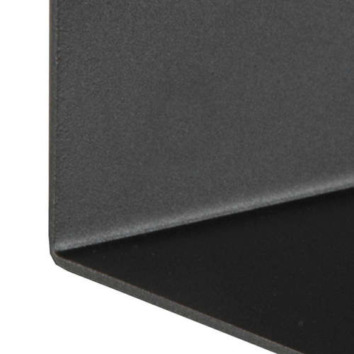 Półka ścienna na książki Joliet S czarna metalowa nowoczesna do salonu Actona 35 cm