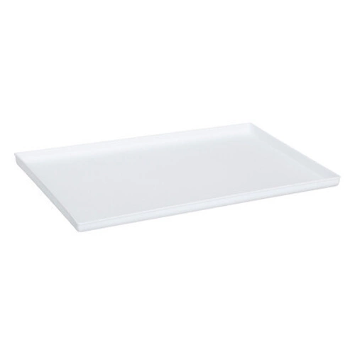 Ociekacz do naczyń dwupoziomowy Naturéo biały na blat metalowy z tacką 5five simply smart