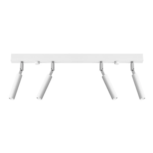 Plafon sufitowy biały EYETECH 4 Sollux nowoczesny metalowy do kuchni i salonu