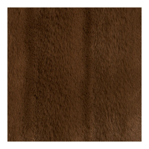 Galena brązowy koc ze sztucznego futra 130x180 cm na kanapę salon