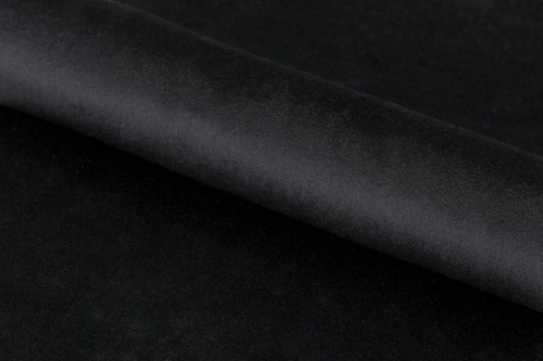 Krzesło tapicerowane Ranja Actona czarne z podłokietnikami nowoczesne do jadalni i salonu