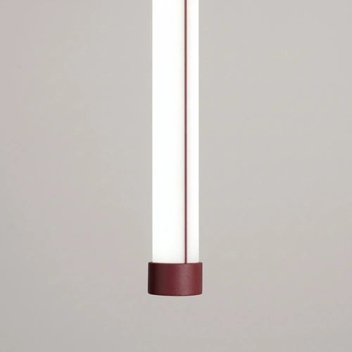 Lampa wisząca TRANG 50 LED burgund nowoczesna nad wyspę