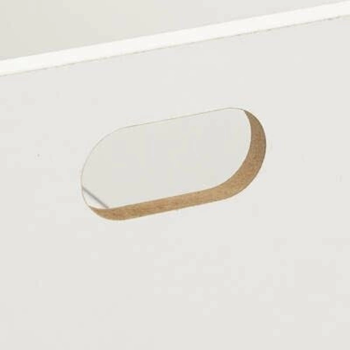 Drewniane pudełko do regału 15x31 białe z uchwytem 5five Simply Smart nowoczesne