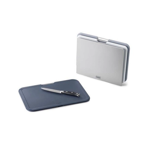 Joseph Joseph Nest zestaw 3 plastikowych desek do krojenia szarych do kuchni