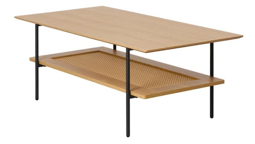 Stolik kawowy Pensacola prostokątny dębowy 55x110 nowoczesny do salonu