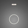 Lampa sufitowa LED Ledowe Okręgi 40 cm biała ściemnialna nowoczesna do salonu