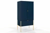 Komoda wysoka Polka Navy Blue