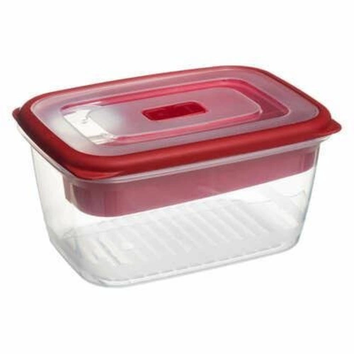 Lunch box śniadaniówka z przegródkami  1,7l czerwony