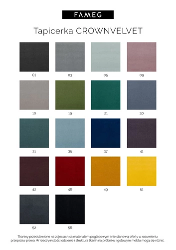 Pufa modułowa Snug FAMEG kwadratowa tapicerowana dębowa do salonu personalizowana 80x80