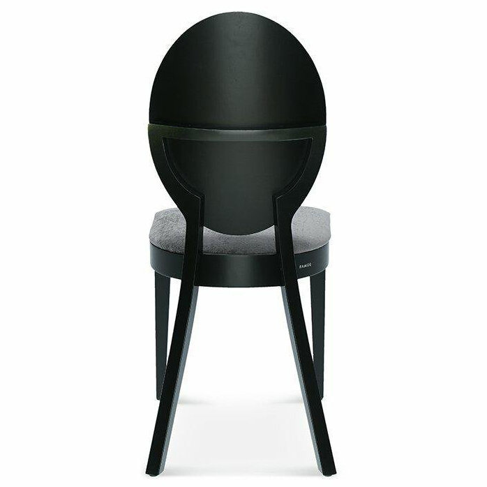 Krzesło do jadalni tapicerowane Diana Fameg personalizowane drewno bukowe styl glamour