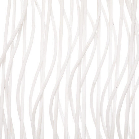 Parawan pokojowy biały drewniany Abel 3-skrzydłowy do salonu i sypialni Atmosphera 180 cm