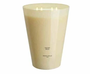 Świeca sojowa XXL Cereria Molla Velvet Wood zapachowa wanilia tytoń dekoracyjna 3,5kg