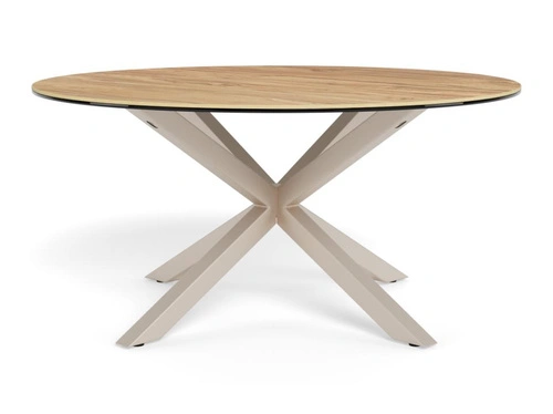 Stolik kawowy Heaven okrągły 82 cm do salonu dąb naturalny