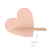 Kinkiet Heart lampa 5W LED 4000K iq kids  z przew różowy