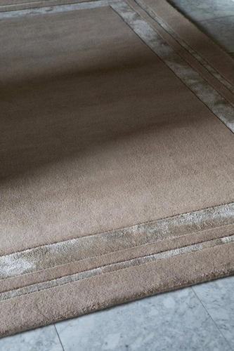 Dywan do salonu Redbrook beżowy 140x200 wełniany nowoczesny łatwoczyszczący Laura Ashley