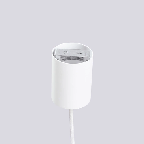 Lampa wisząca kula HALO 1 biała nowoczesna do salonu i kuchni szklana SOLLUX LIGHTING