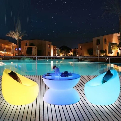 Fotel ogrodowy COMFY LED RGBW 16 kolorów  68 cm