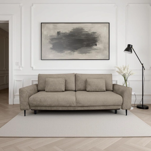 Sofa Ferrero z funkcją spania beżowa      Bellini 06