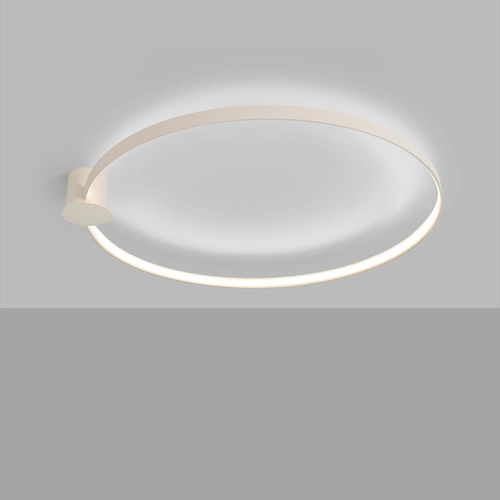 Plafon sufitowy LED RIO 110 beżowy nowoczesny okrągły ściemnialny do salonu Thoro