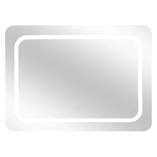 Lustro LED prostokątne 65x49cm do przedpokoju nowoczesne bez ramy 5five Simply Smart