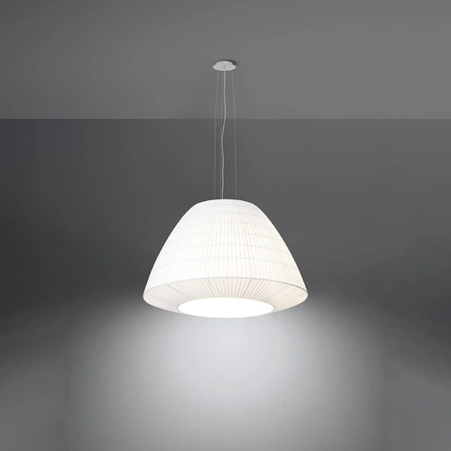 Żyrandol BELLA 60 nowoczesny biały do salonu i jadalni lampa sufitowa 3-punktowa