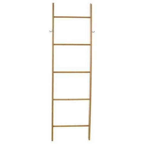 Atmosphera bambusowy wieszak łazienkowy na ręczniki 5-poziomowy drabinka do łazienki