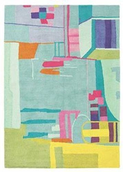 Dywan nowoczesny Amal 140x200 cm do salonu i sypialni, wełniany, ręcznie tkany, łatwe czyszczenie