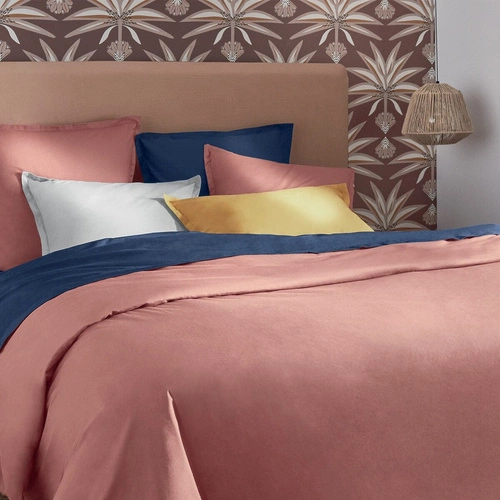 Poszewka na poduszkę 63 x 63 cm bawełna  ochra