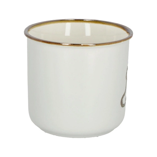 Kubek świąteczny Buty 400 ml biały