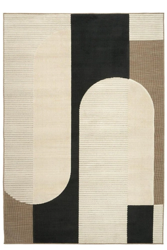 Dywan zewnętrzny nowoczesny Lisboa 200x290 beżowy do tarasu i balkonu łatwy w czyszczeniu