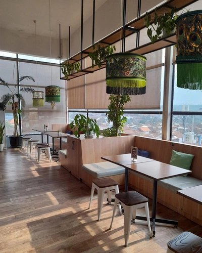 Lampa wisząca Aguila N 1 welurowa boho 45cm Las Plumas do salonu lub nad stół