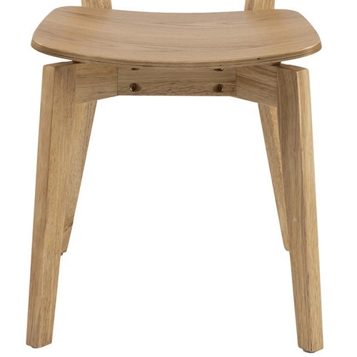 Krzesło drewniane Roxby Actona do jadalni i kuchni skandynawskie naturalne retro