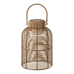 Lampion ogrodowy Brentford solarny z rattanu House Nordic IP44 na taras