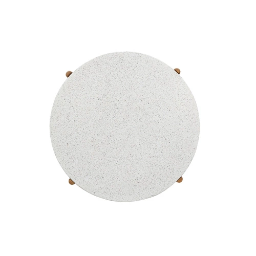 Zestaw ogrodowy Terracina akacja/beżowe