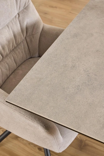 Stół Heaven Actona 135x80 nowoczesny stół do jadalni ceramika biały