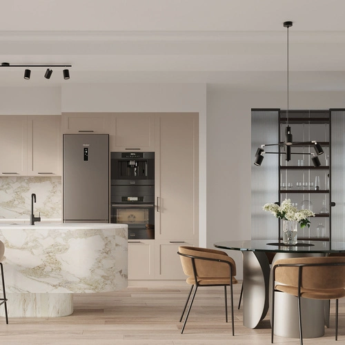 Plafon sufitowy LEMMI 4L czarny nowoczesny metalowy z regulacją do salonu lub jadalni