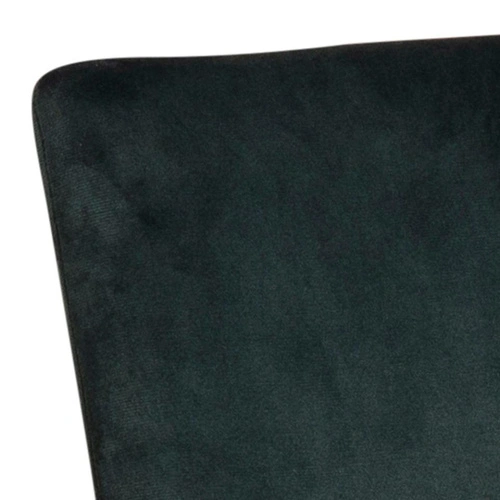 Actona Demina krzesło do jadalni tapicerowane welur zielone