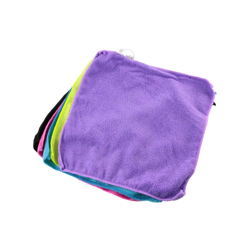 Zestaw 5 ścierek z mikrofibry 30x28cm     kolorowe