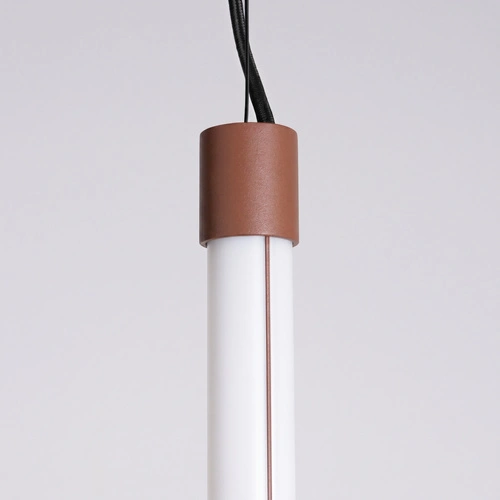 Lampa wisząca TRANG 75 mocca LED nowoczesna nad wyspę regulowana