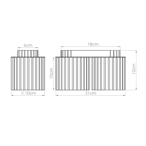 Plafon sufitowy nowoczesny AURA 2 różowy okrągły do salonu i kuchni aluminium