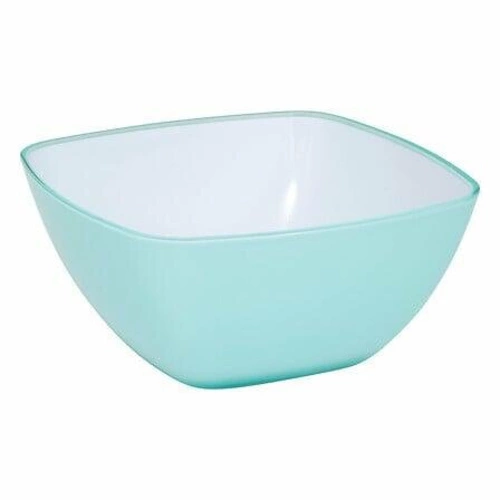 Miska kwadratowa Munar 25 cm plastikowa   miętowa