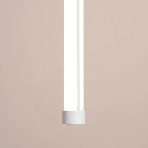 Lampa wisząca TRANG 50 biała LED nad wyspę regulowana nowoczesna