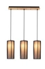 Lampa Wisząca Kioto 3 120mm czarna