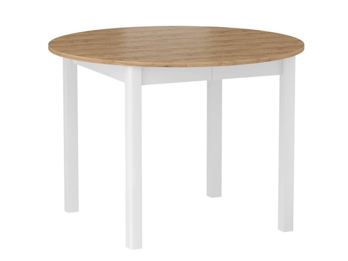Stół rozkładany Calvia 102cm dąb złoty/ 