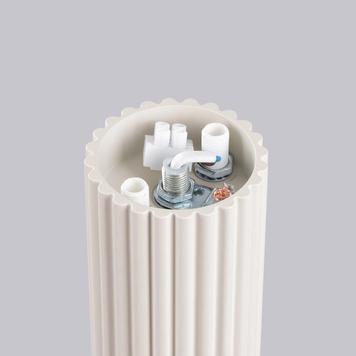 Plafon sufitowy HALO beżowy okrągły nowoczesny IP44 do łazienki i salonu SOLLUX