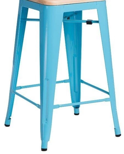 Podstawa hokera 66cm Paris Wood niebiesk