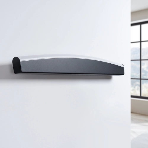 Kinkiet ścienny LED JORUN czarny nowoczesny 60 cm do salonu i sypialni Thoro