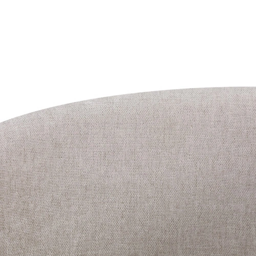 Krzesło Nola beżowe welurowe na złotych nogach do jadalni i salonu