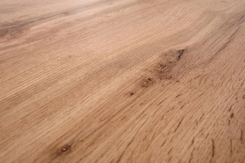 Stolik kawowy Fadan prostokątny do salonu nowoczesny loft dąb wotan czarny 100x64 cm